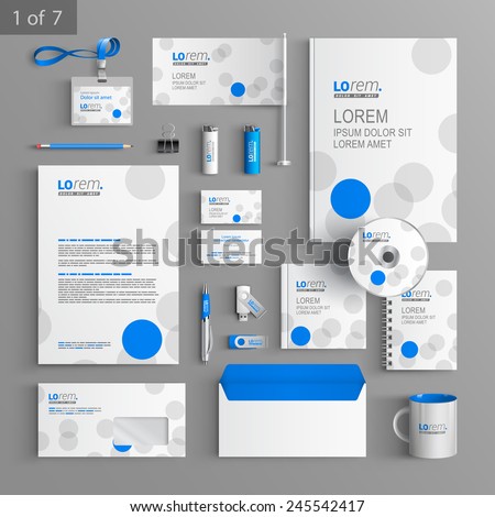business stationary template