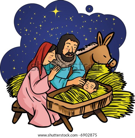 Jesus Love Children Stock Vector 3551269 - Shutterstock