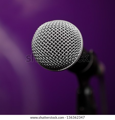 Broadcast Studio Microphone Ready Go Onair Stock Photo 52482646