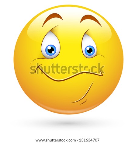 Smiley Emoticons Face Vector Cunning Evil Stock Vector 115840672 ...