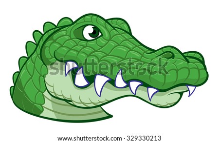 Angry Alligator Vector Mascot Stock Vector 115885231 - Shutterstock