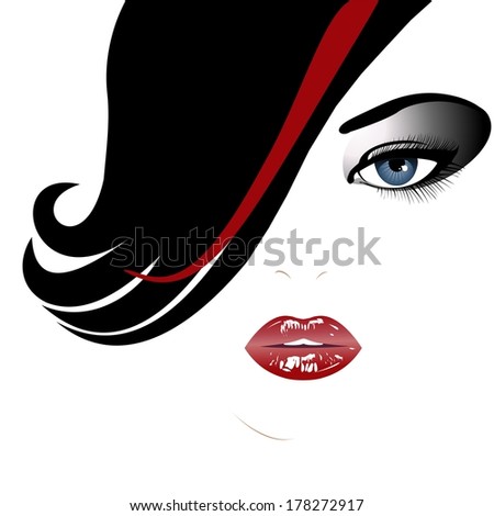 stock photo brunette girl licking lips dark black hair lipstick upper sensual image stock photo brunette girl licking lips dark black hair lipstick upper sensual image