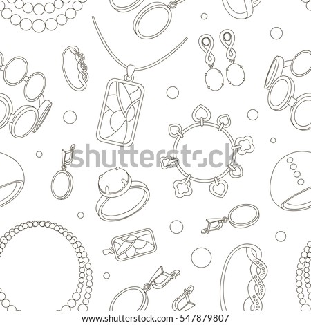 Cartoon Jewelryclipart Stock Vector 53049334 - Shutterstock