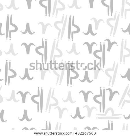 handwriting font zodiac 177892235 Vector Font Alphabet Thai Shutterstock   Stock Style