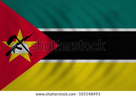 Mozambique Flag Stock Illustration 57571732 - Shutterstock