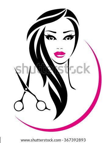 Beauty Hair Salon Logo Stock Vector 401607001 - Shutterstock