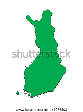 Map Of Finland clip art Free Vector / 4Vector