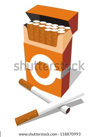 Smoke Cigarette clip art Free Vector / 4Vector