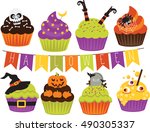 Halloween Witch Cupcakes Free Stock Photo - Public Domain Pictures