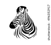 Zebra Head Free Stock Photo - Public Domain Pictures