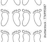 Footprints Outline Clipart Free Stock Photo - Public Domain Pictures