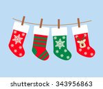Christmas Stocking Candy Cane Free Stock Photo - Public Domain Pictures