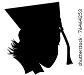 Female Graduate Silhouette Clipart Free Stock Photo - Public Domain ...