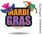 Mardi Gras Beads And Mask Free Stock Photo - Public Domain Pictures