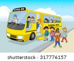 Kids Cartoon School Bus