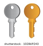 Gold House Key Gold House Key