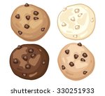 ... a vector illustration in eps 10 format of a visual advert for home made chocolate chip ... - stock-vector-a-vector-illustration-in-eps-format-of-a-visual-advert-for-home-made-chocolate-chip-cookies-in-330251933